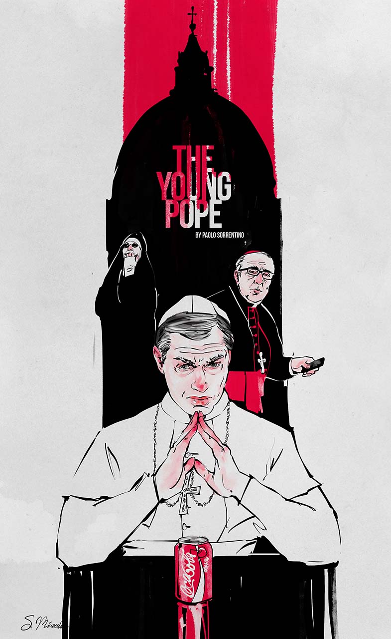 The Young Pope - fan art by Sophia Miroedova