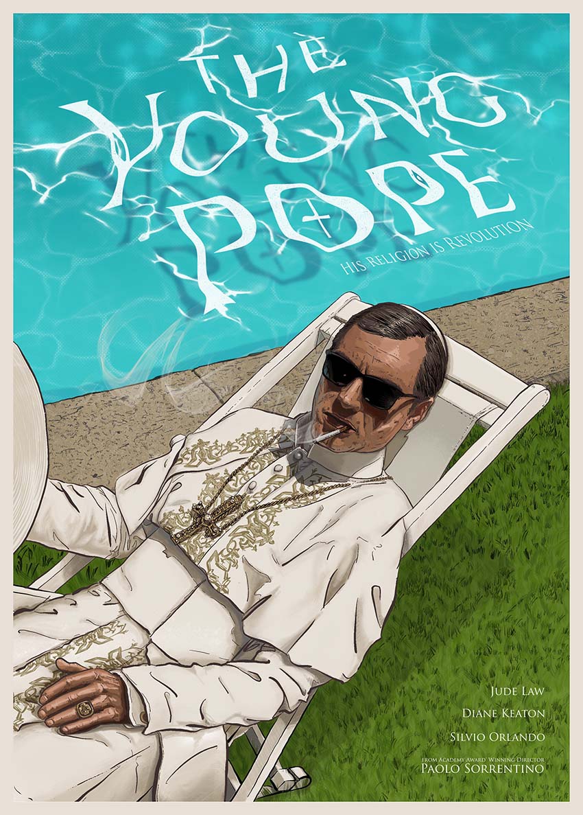 The Young Pope - locandina Shaun Lawley