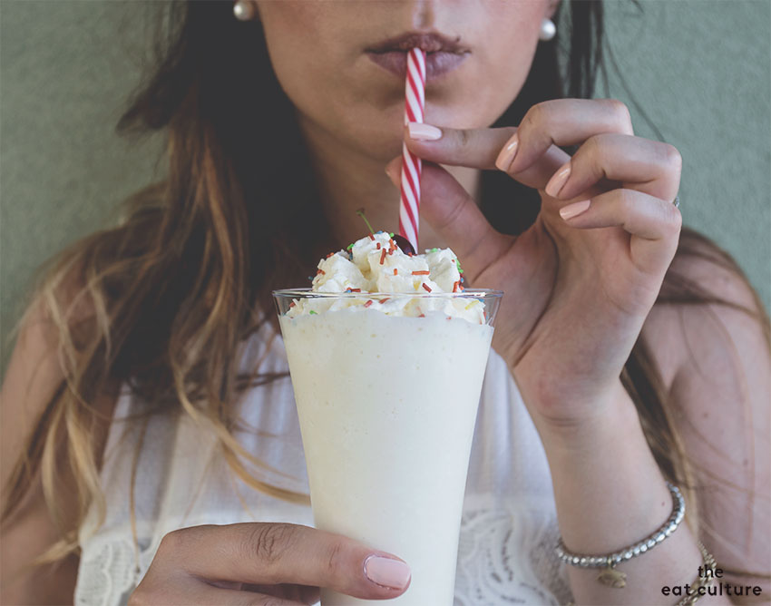 13 Reasons Why frozen milkshake esotico come da Monet's (ricetta vegan)
